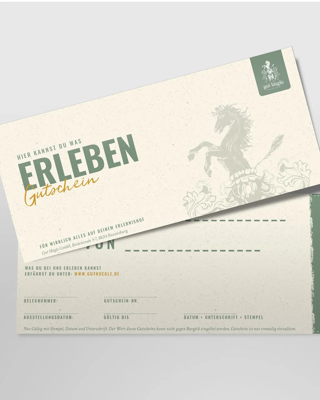 Chèque-cadeau Gut Hügle
