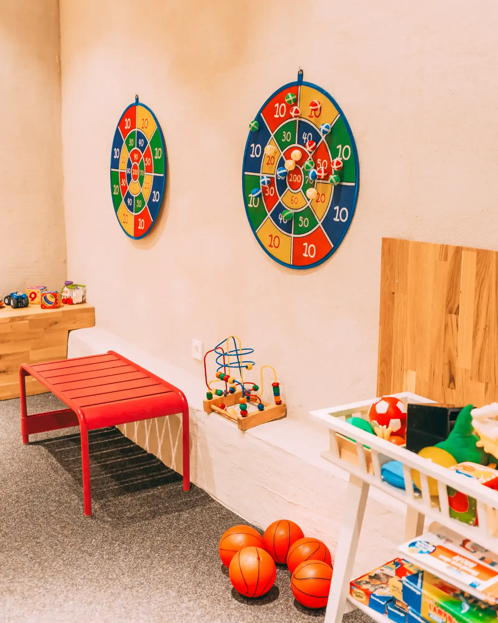 Salle de jeux au Gut Hügle