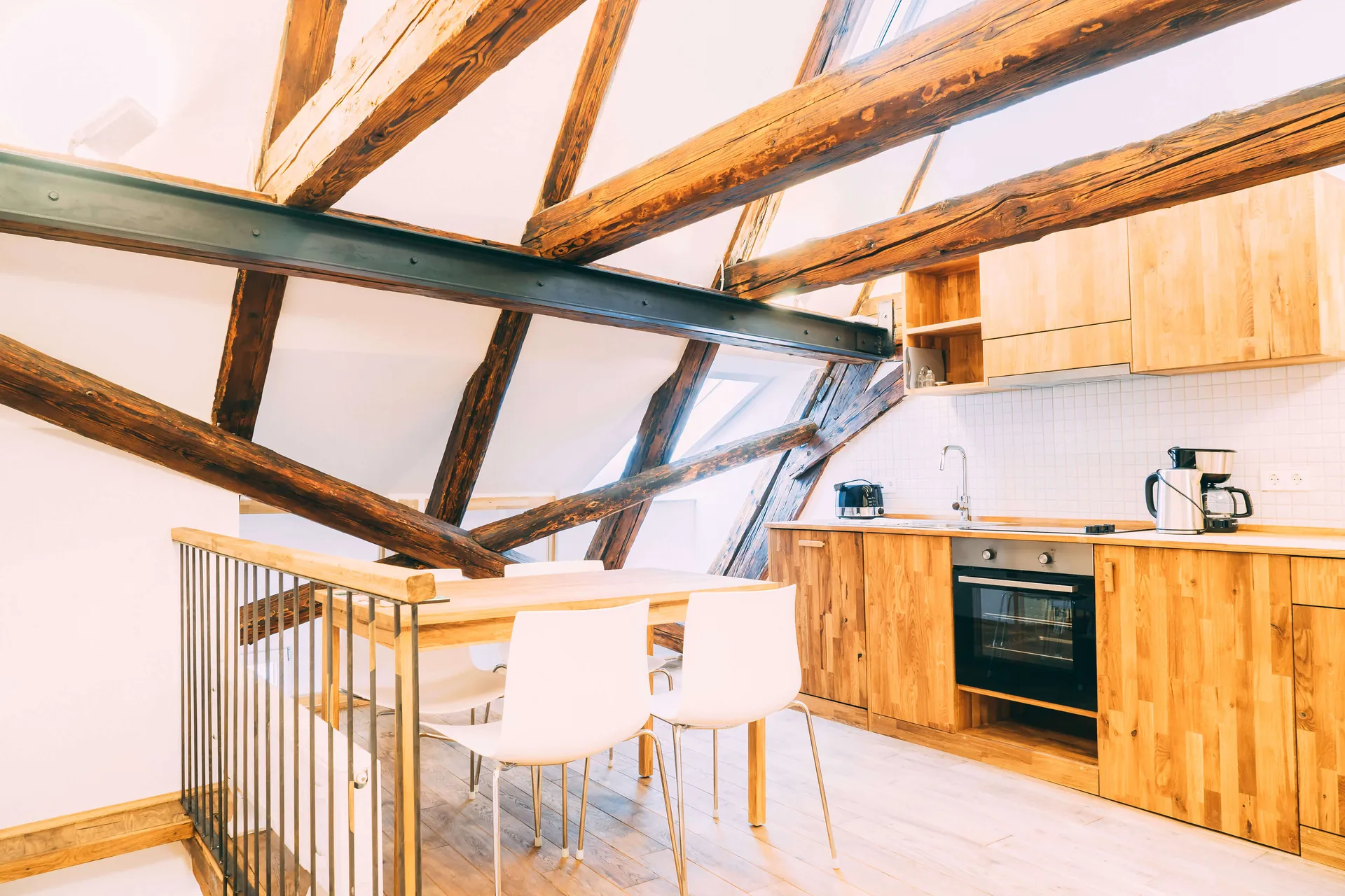 Vue : appartement de vacances à Bad Waldsee : Rooftop Loft