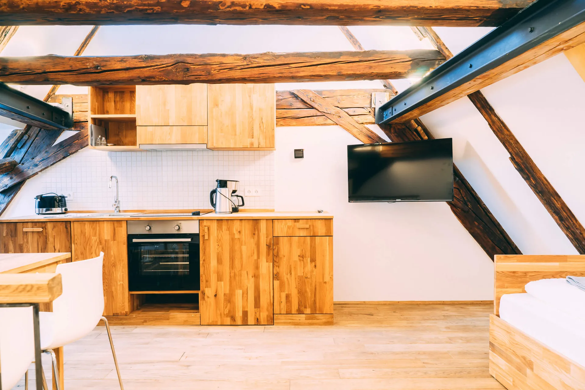 Vue : appartement de vacances à Bad Waldsee : Rooftop Loft