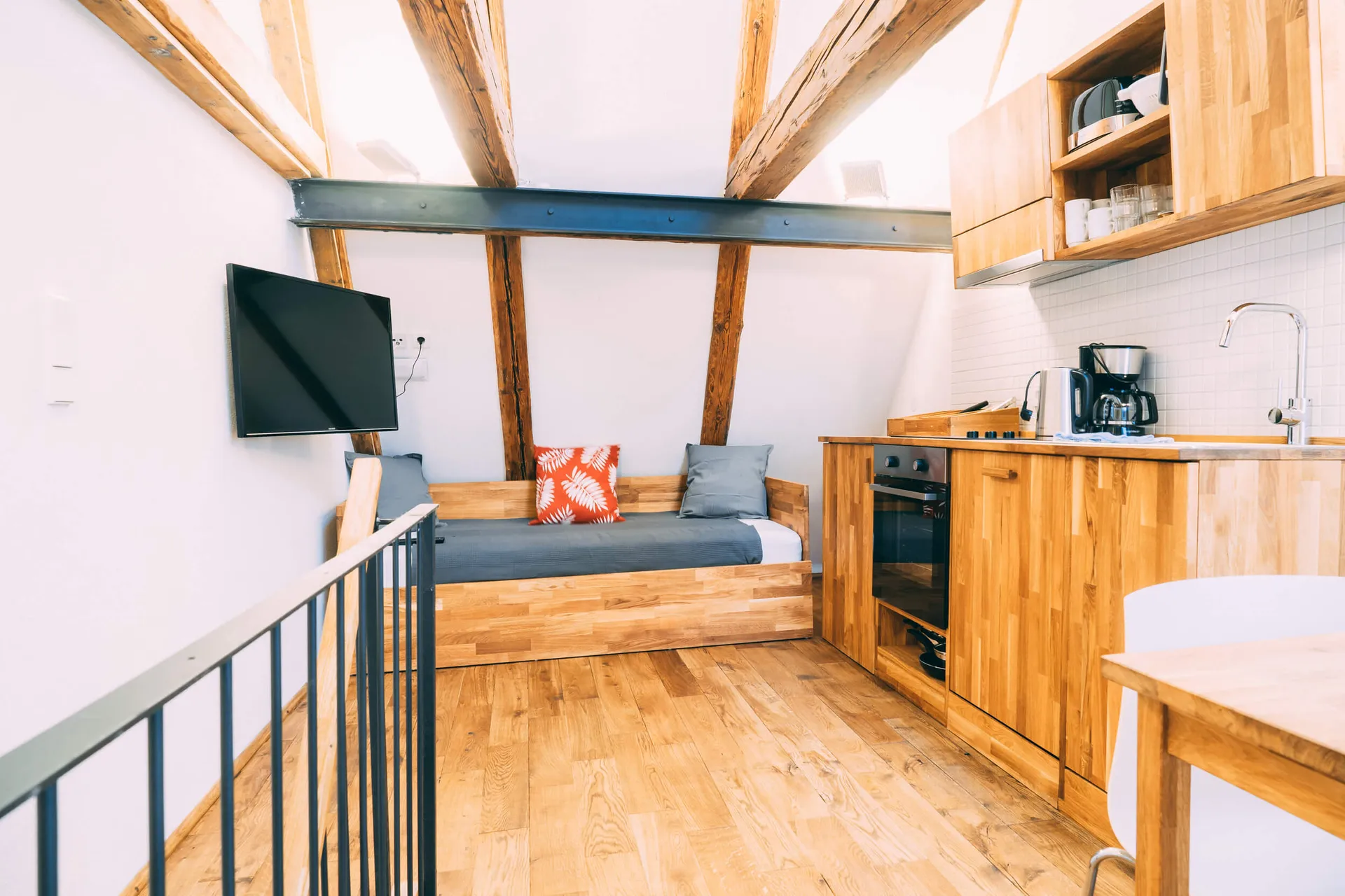 Vue : appartement de vacances à Bad Waldsee : Rooftop Loft Deluxe