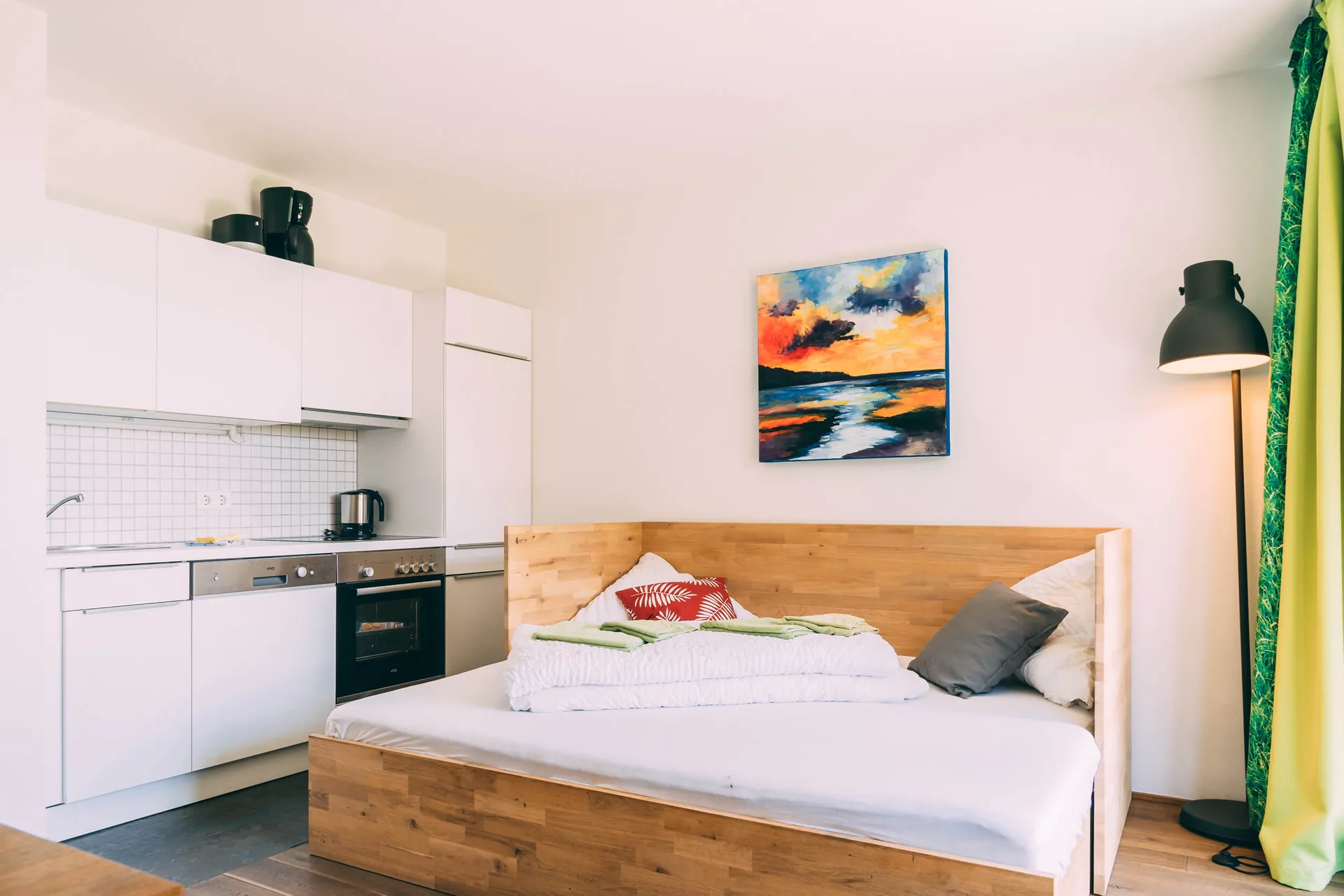 Vue : appartement de vacances au bord du lac de Constance : Familien Suite Terrasse | Gut Hügle