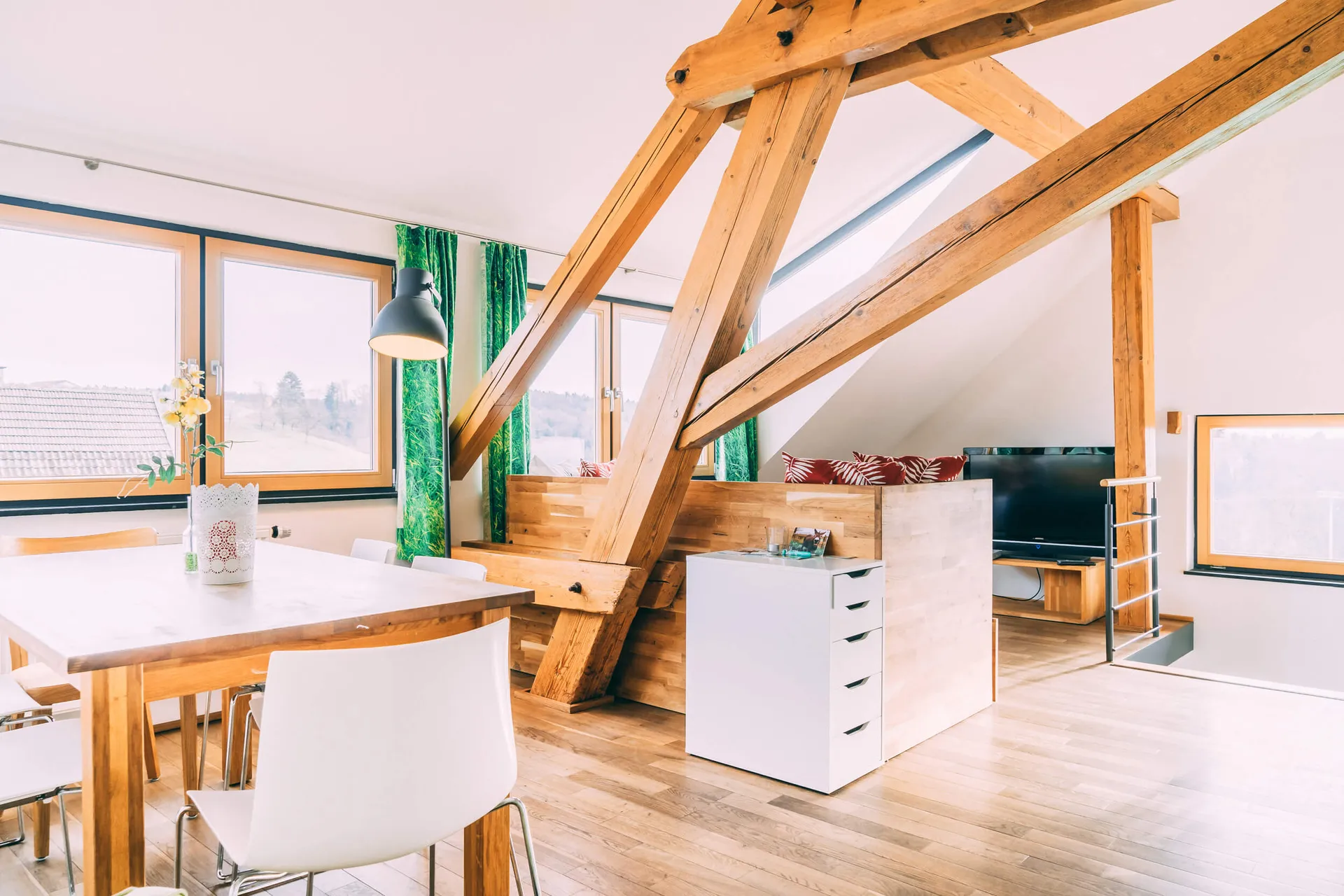 Vue : appartement de vacances au bord du lac de Constance : Panoramasuite | Gut Hügle