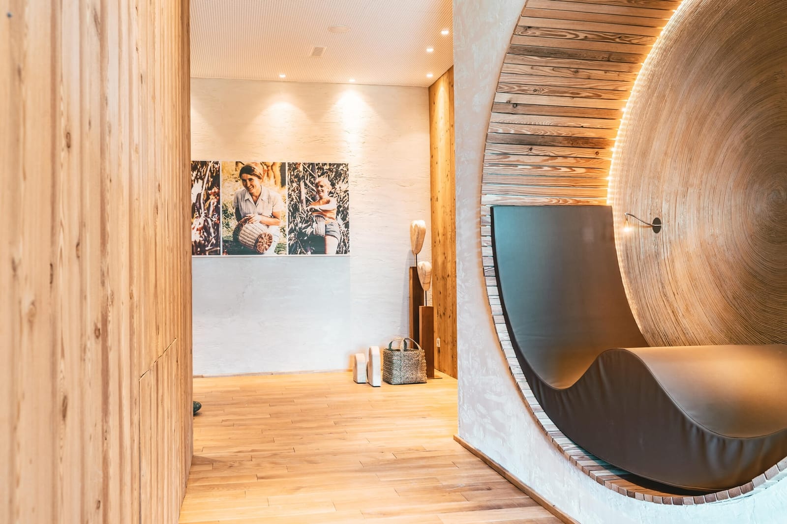 Espace sauna du FamilienSpa au Gut Hügle
